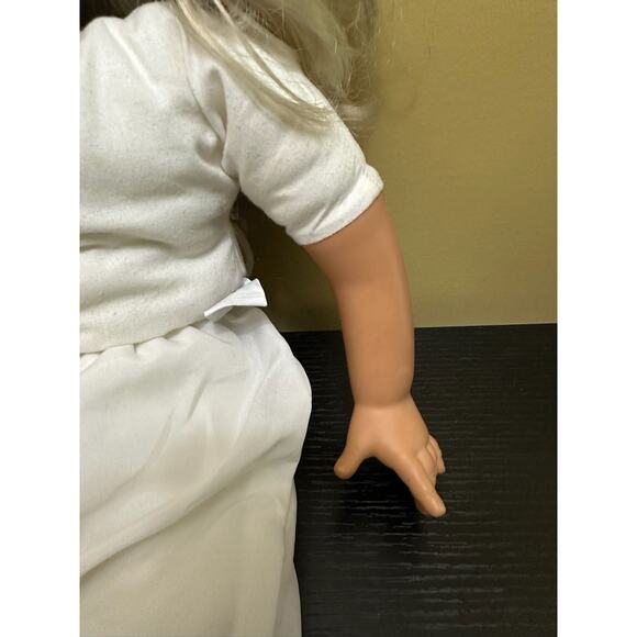 Zanini Zambelli Vintage Baby Doll Blonde Hair Blue Eyes Vinyl 23 Inches - Picture 3 of 13